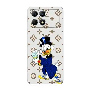 Чехли для Xiaomi POCO F6 - Скрудж МакДак Louis Vuitton (PREMIUMPrint) (Макдак на стилі)