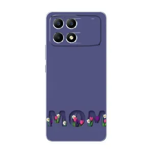Чехлы для мамы на Xiaomi POCO F6 (Мама в цветах)