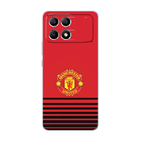 Чохол з принтом «manchester united» для Xiaomi POCO F6