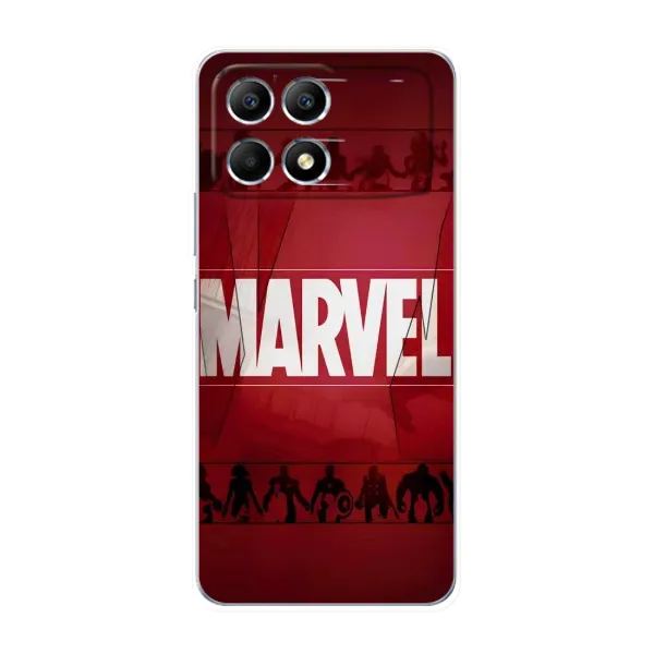 Чехол с принтом «MARVEL» для Xiaomi POCO F6