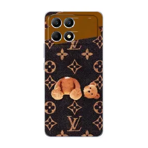 Бренднові Чохли для Xiaomi POCO F6 - (PREMIUMPrint) (Ведмедик без голови)