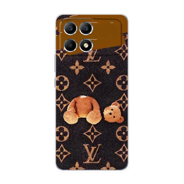 Чехол с принтом «Медведь без головы» для Xiaomi POCO F6