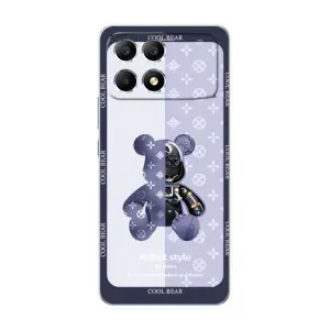 Круті Чохли Луі Віттон для Xiaomi POCO F6 (AlphaPrint) (Медведик LV)