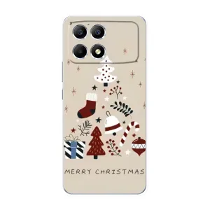 Різдвяні, Святкові Чохли для Поко Ф6 (Merry Christmas)