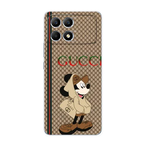 Чехол с принтом «Mickey GUCCI» для Xiaomi POCO F6