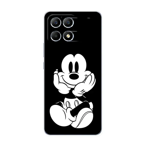 Чехол с принтом «Микки на черном» для Xiaomi POCO F6