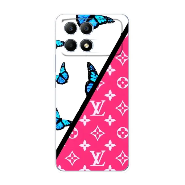 Чехол с принтом «Мода LV» для Xiaomi POCO F6