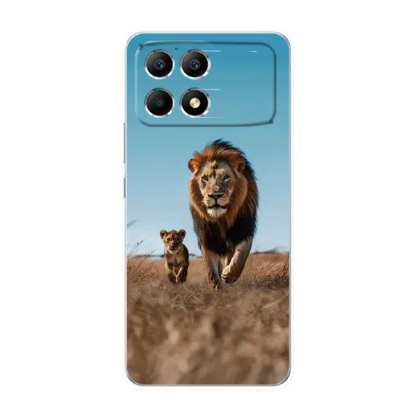 Чехол с принтом «Мусафа и Симба» для Xiaomi POCO F6