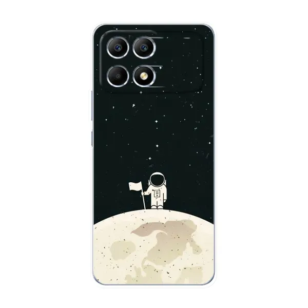 Чехол с принтом «На луне» для Xiaomi POCO F6 Чехол с принтом «На луне» для Xiaomi POCO F6