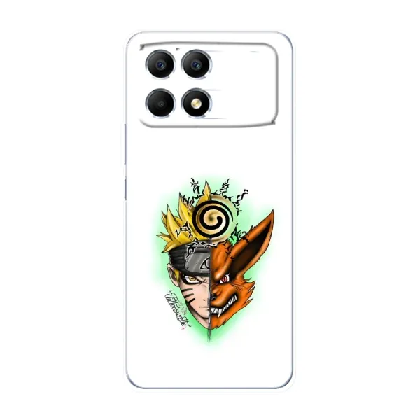 Чехол с принтом «Наруто Курама» для Xiaomi POCO F6