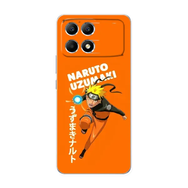 Чехол с принтом «Наруто узумаки» для Xiaomi POCO F6