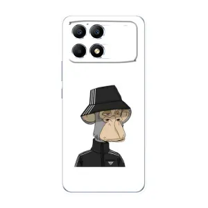 Чохли з Мавпами NFT для Xiaomi POCO F6 (AlphaPrint) (мавпа NFT Adidas)