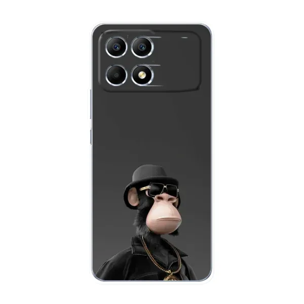 Чехол с принтом «Обезьяна NFT» для Xiaomi POCO F6 Чехол с принтом «Обезьяна NFT» для Xiaomi POCO F6