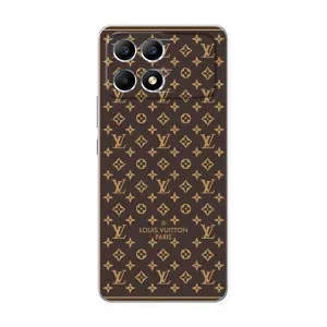 Чехлы Луи Витон для Xiaomi POCO F6 (AlphaPrint - LOUIS VUITTON) (обои LV)