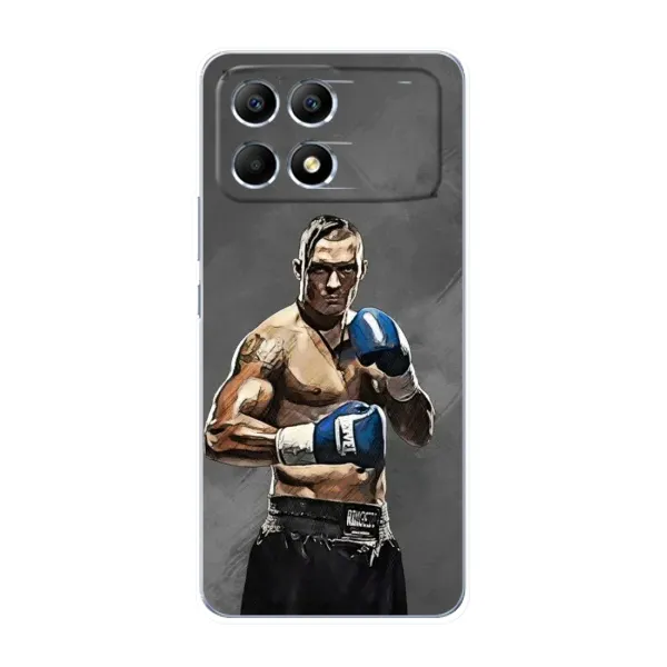 Чехол с принтом «Александр Усик» для Xiaomi POCO F6