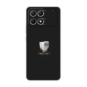Чохол Майнкрафт на Xiaomi POCO F6 (AlphaPrint) Minecraft (Овечка Майнкрафт)