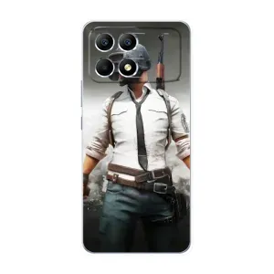 Чеjхол PUBG для Поко Ф6 (AlphaPrint) (Пабг мен)