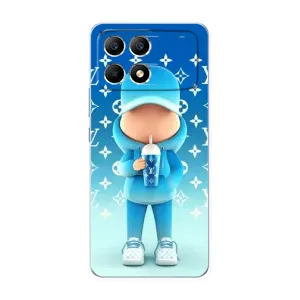 Круті Чохли Луі Віттон для Xiaomi POCO F6 (AlphaPrint) (Хлопець LV)