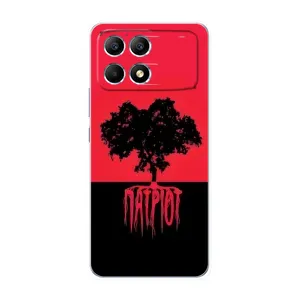 Украинские Чехлы для Xiaomi POCO F6 с картинкой УПА (AlphaPrint) (Патріот)