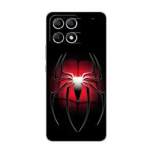 Чохол з людиною павуком для Xiaomi POCO F6 - (AlphaPrint) (Паук марвел)