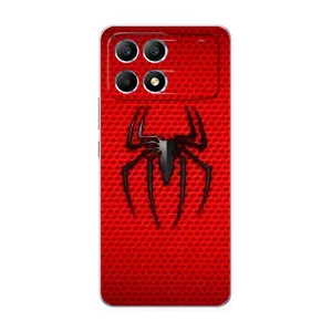 Чохол з людиною павуком для Xiaomi POCO F6 - (AlphaPrint) (Павук Марвел)