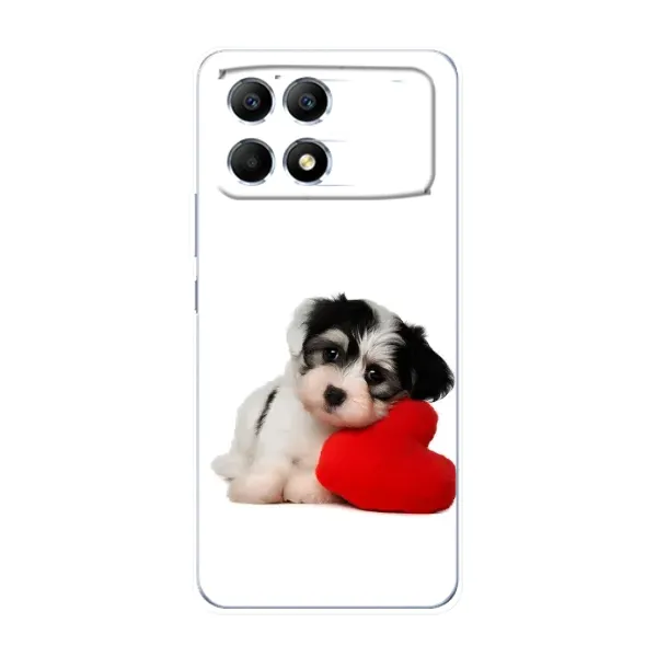 Чехол с принтом «Песик» для Xiaomi POCO F6