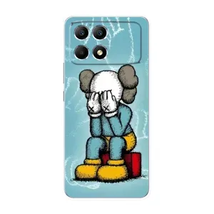 Чохли для Xiaomi POCO F6 - Bearbrick Louis Vuitton (PREMIUMPrint) (Плач Bearbrick)