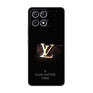 Чехлы Луи Витон для Xiaomi POCO F6 (AlphaPrint - LOUIS VUITTON) (ремешок LV)