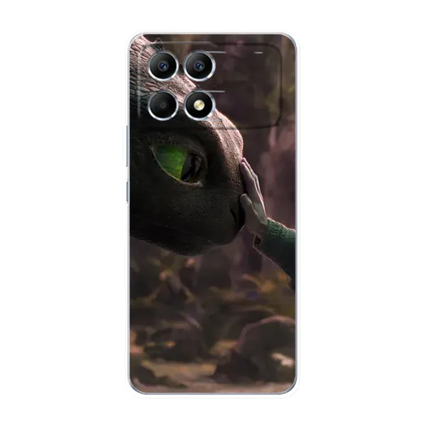 Чохол з принтом «Сцена з драконом» для Xiaomi POCO F6 Чохол з принтом «Сцена з драконом» для Xiaomi POCO F6
