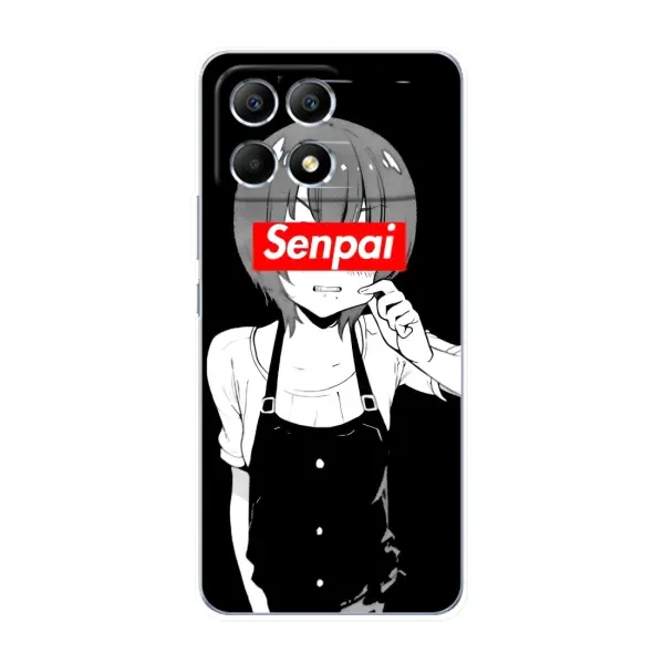 Чохол з принтом «Senpai» для Xiaomi POCO F6
