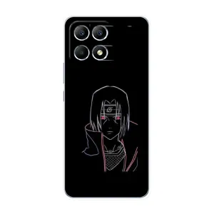 Чохли на тему: Ітачи Учіха для Xiaomi POCO F6 (AlphaPrint) (силует Ітачі)