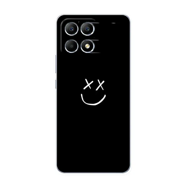 Чохол з принтом «Смайл» для Xiaomi POCO F6