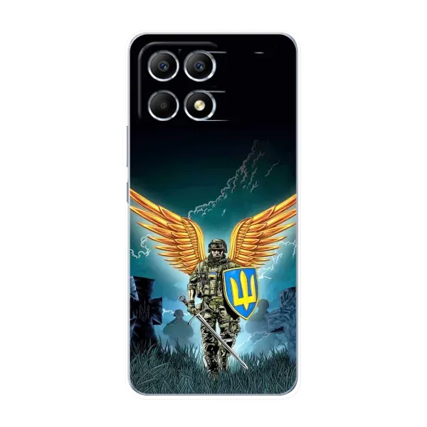 Чохол з принтом «Солдат ЗСУ» для Xiaomi POCO F6