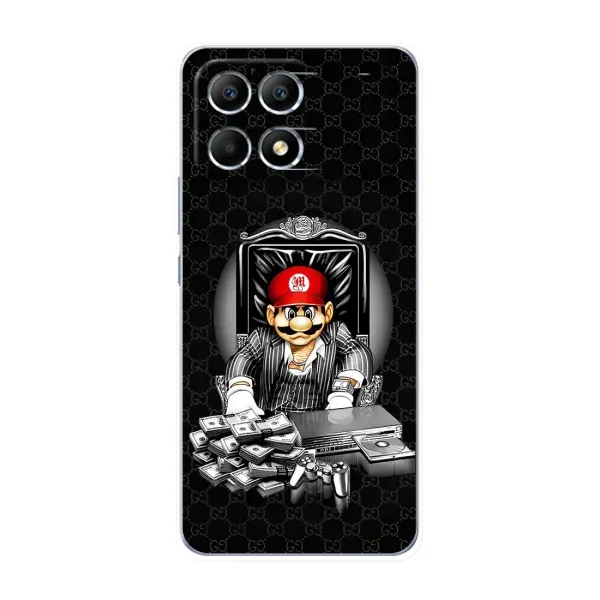 Чехол с принтом «Супер Марио» для Xiaomi POCO F6 Чехол с принтом «Супер Марио» для Xiaomi POCO F6