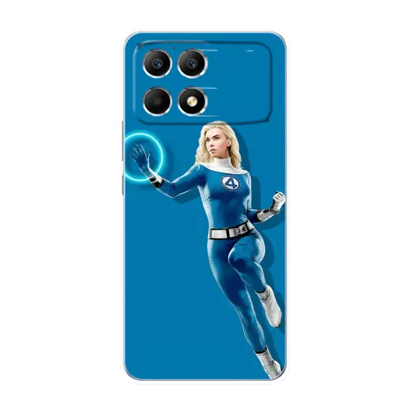Чохол з принтом «Сью Сторм політ» для Xiaomi POCO F6 Чохол з принтом «Сью Сторм політ» для Xiaomi POCO F6