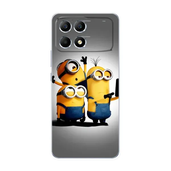 Чохол з принтом «Три посіпаки» для Xiaomi POCO F6