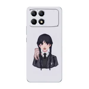Чохли Венсдей на Xiaomi POCO F6 Уенсдей (AlphaPrint) (Венздей і Річ)