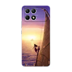Чохол з мультфільмом Ваяна Xiaomi POCO F6 (Захід сонця Ваяна)
