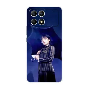 Силіконовий чохол з картинкою для Xiaomi POCO F6 (Венсдей)