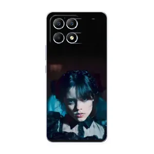 Чохли Венсдей на Xiaomi POCO F6 Уенсдей (AlphaPrint) (погляд Венздей)
