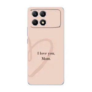 Чехлы для мамы на Xiaomi POCO F6 (Сердце маме)