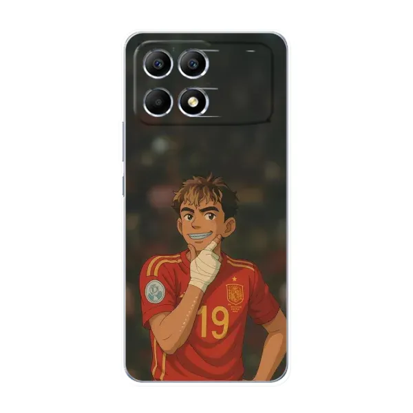 Чохол з принтом «Ямаль аніме» для Xiaomi POCO F6 Чохол з принтом «Ямаль аніме» для Xiaomi POCO F6