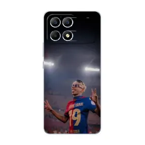 Чохол з футболістом Ламін Ямаль Xiaomi POCO F6 (Ямаль на стадіоні)