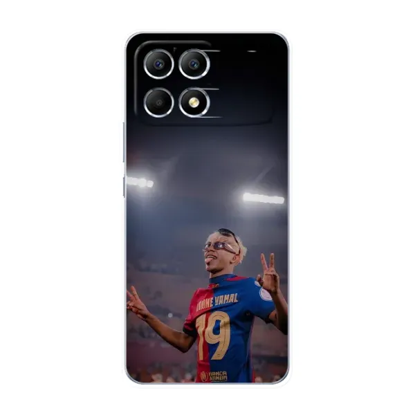 Чохол з принтом «Ямаль на стадіоні» для Xiaomi POCO F6 Чохол з принтом «Ямаль на стадіоні» для Xiaomi POCO F6