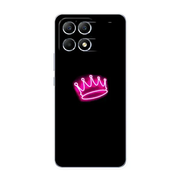 Чехол с принтом «Яркая корона» для Xiaomi POCO F6