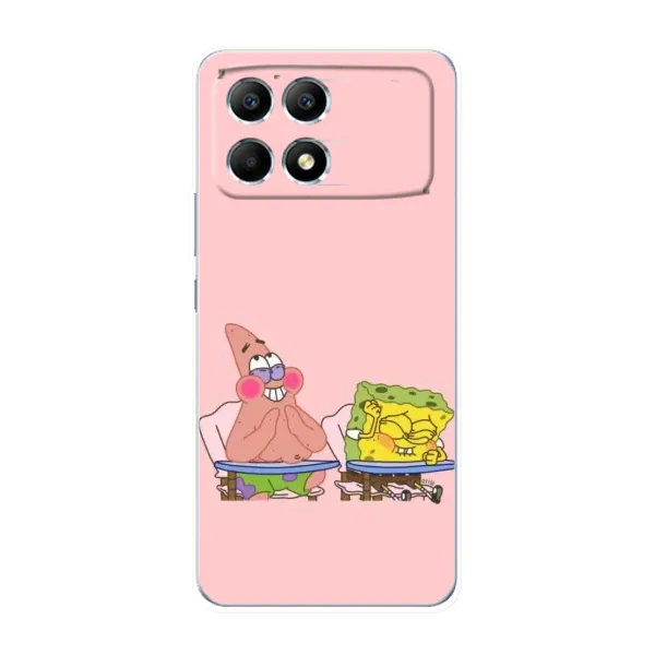 Чехол с принтом «За партой» для Xiaomi POCO F6