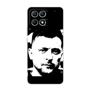 Чохол для Xiaomi POCO F6 (AlphaPrint - с принтом Зеленського) (Зеленский АРТ)