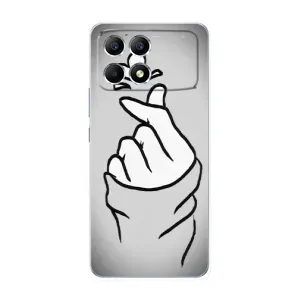 Чохол з принтом «Значок Love» для Xiaomi POCO F6