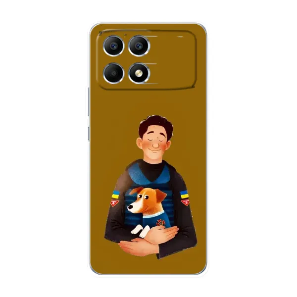 Чохол з принтом «ЗСУ Патрон» для Xiaomi POCO F6