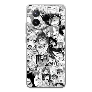 Чохли Персонажі Аніме Наруто для Xiaomi POCO F7 Pro (AlphaPrint) (Ahegao manga)